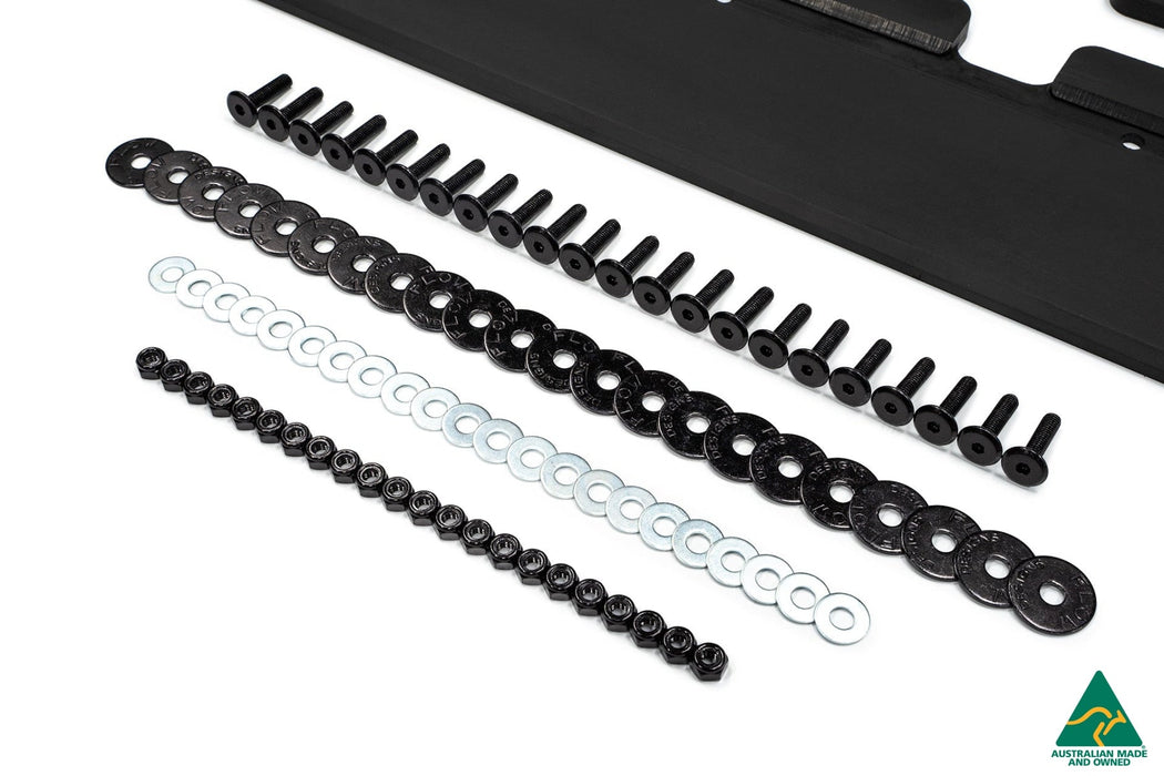 A45 AMG W176 (PFL) Side Skirt Splitters (Pair)-Flow Designs