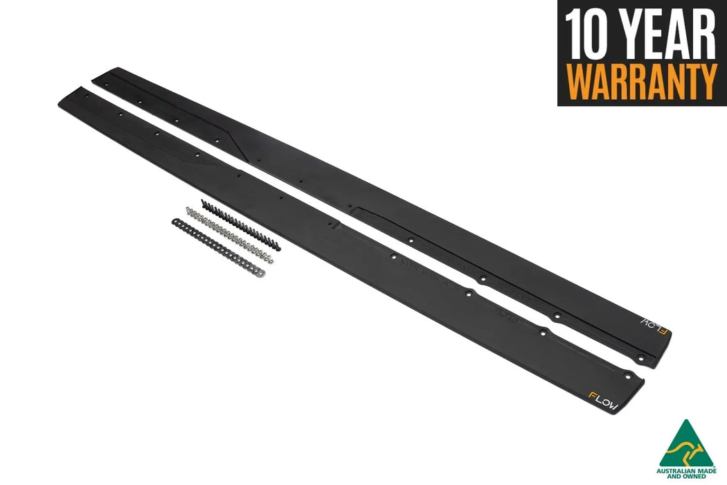 VF Commodore S1 Sedan Side Skirt Splitters (Pair)-Flow Designs