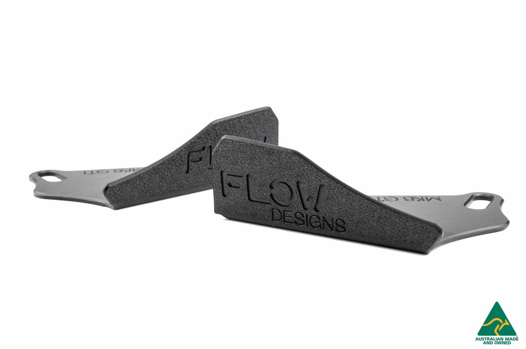 MK6 Golf GTI Rear Spat Winglets (Pair)-Flow Designs