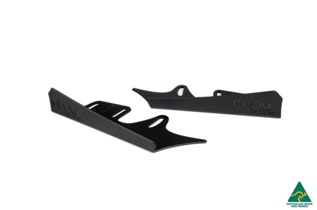 S15 / 200SX Front Splitter Winglets (Pair)-Flow Designs