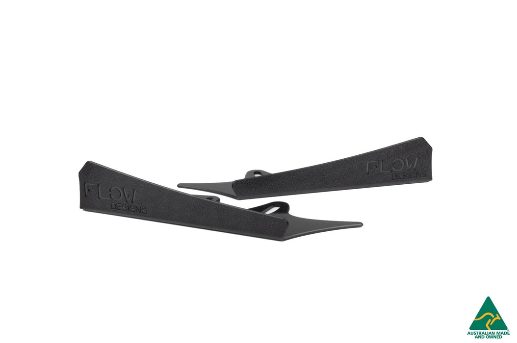 S15 / 200SX Front Splitter Winglets (Pair)-Flow Designs