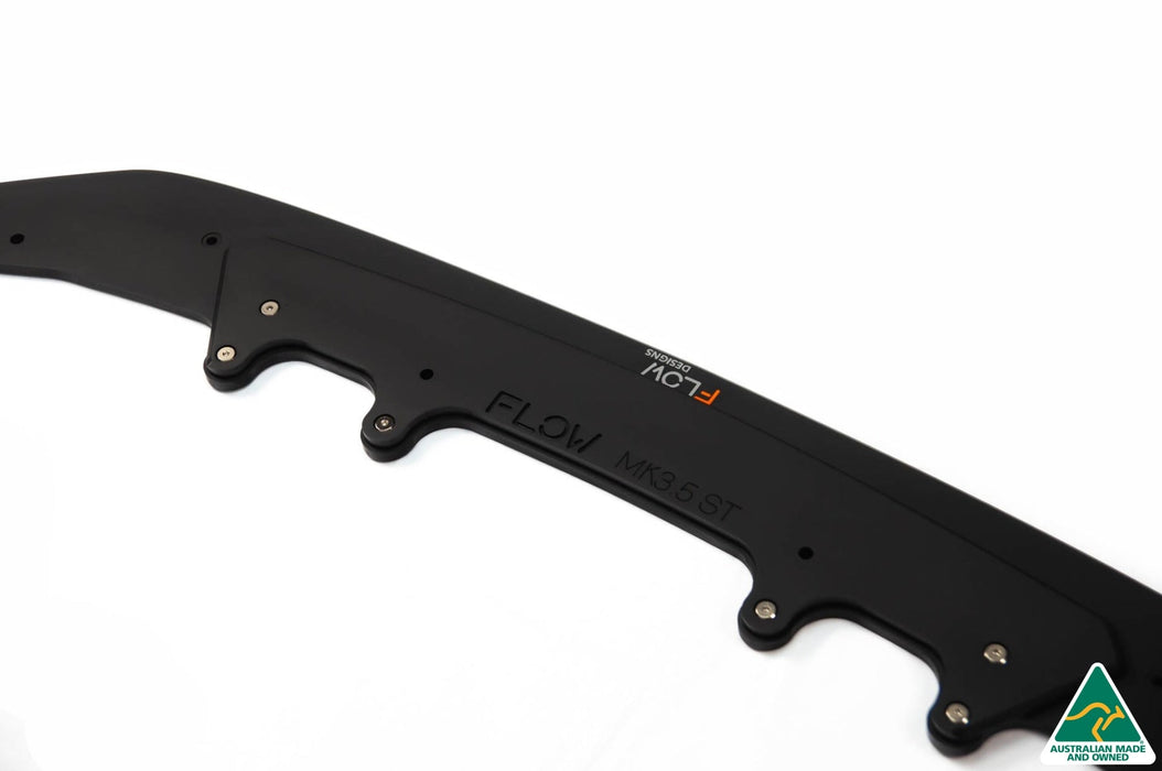 MK3.5 Focus ST (Facelift) Front Lip Splitter (2 Piece)-Flow Designs