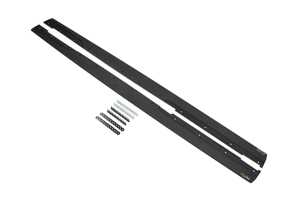 VF Commodore S2 Ute Side Skirt Splitters (Pair)-Flow Designs