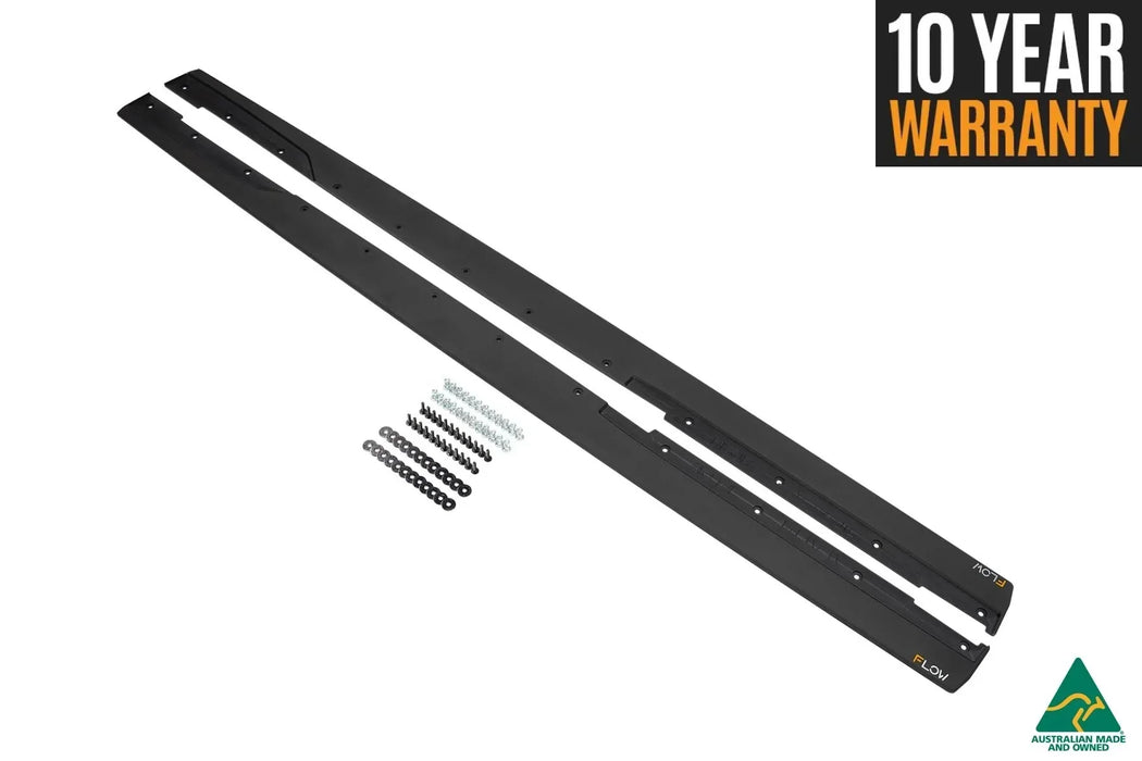 VF Commodore S1 Ute Side Skirt Splitters (Pair)-Flow Designs