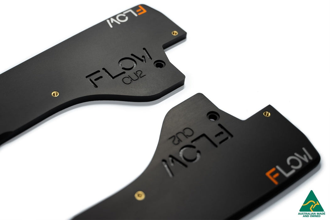 CU2 Accord Euro Side Skirt Splitters - Standard (Pair)-Flow Designs