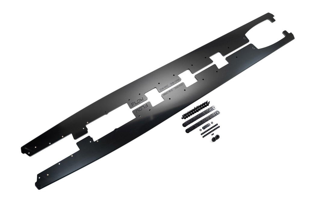 ZD8 BRZ Side Skirt Splitters (GLOSS: Pair)-Flow Designs