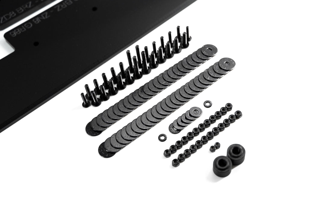 ZN8 GR86 Side Skirt Splitters (GLOSS: Pair)-Flow Designs