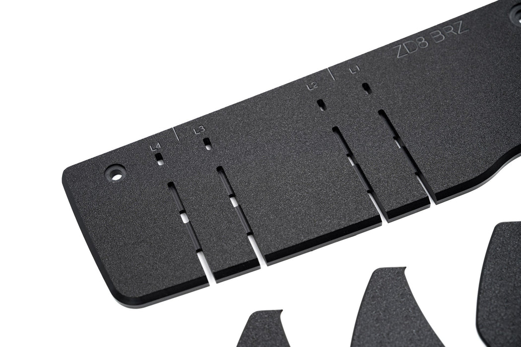 ZN8 GR86 Flow-Lock Rear Diffuser (TEXTURED)-Flow Designs