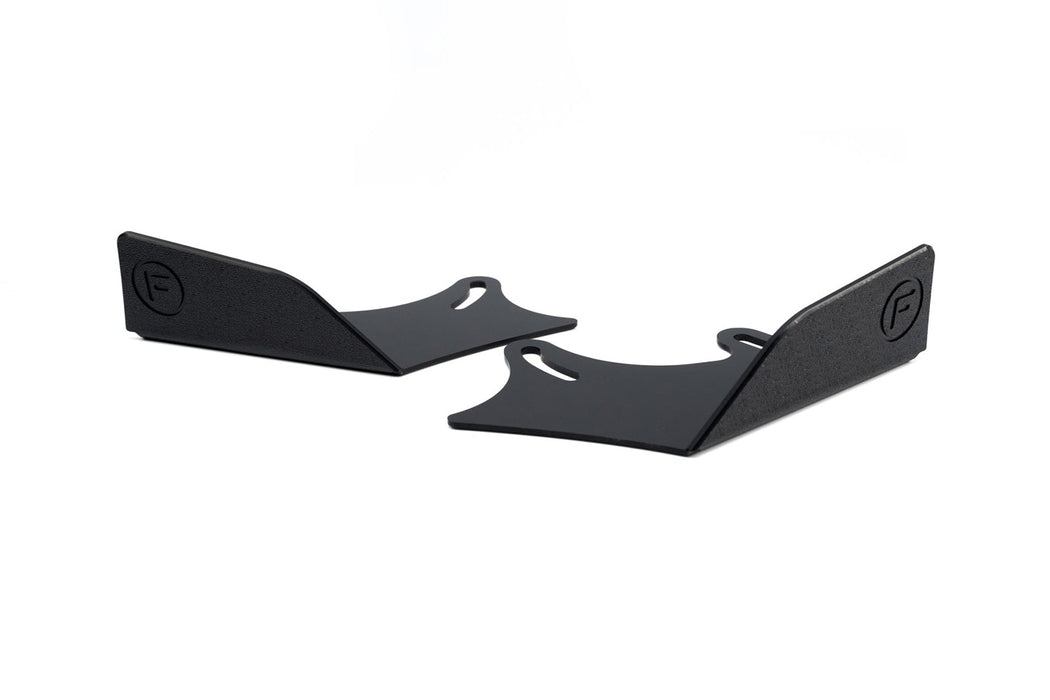 ZD8 BRZ Front Lip Splitter Winglets (Pair)-Flow Designs