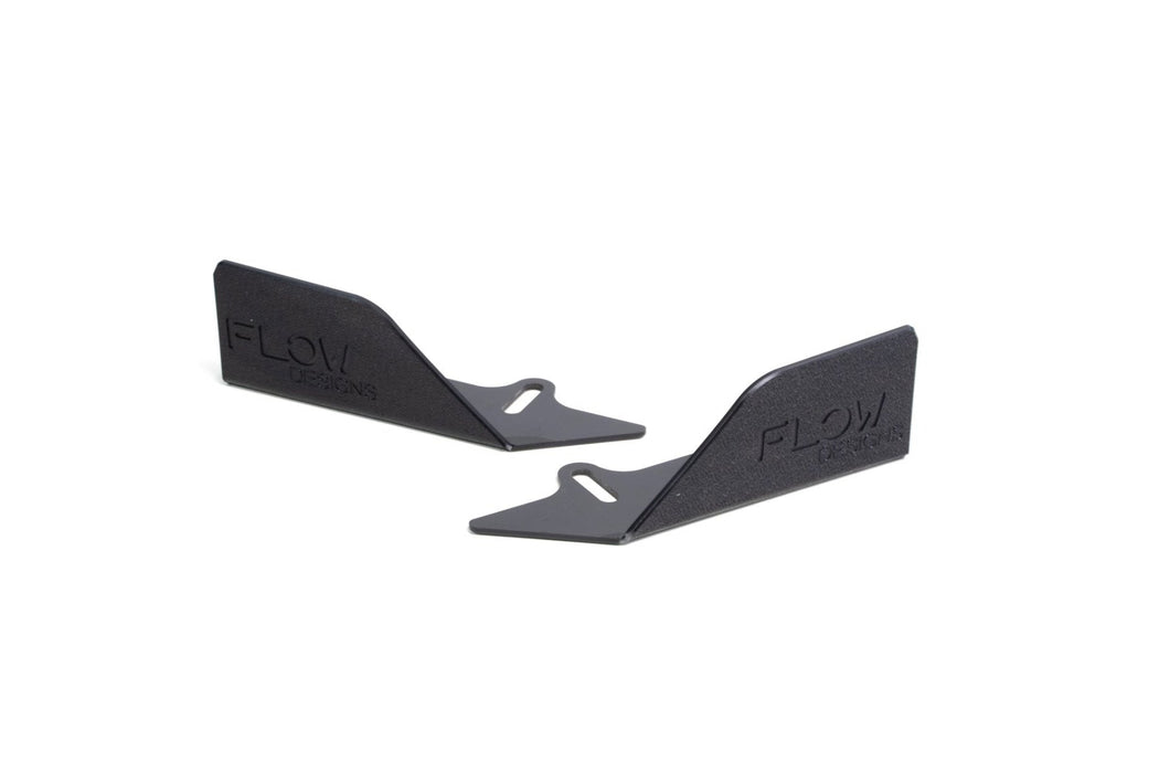 FK8 Civic Type R Side Skirt Splitter Winglets (Pair)-Flow Designs