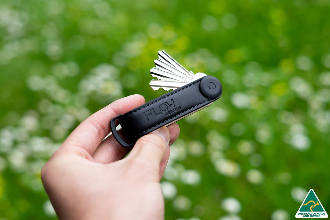 2022 Flow Designs x Orbitkey - Key Organiser Leather-Flow Designs
