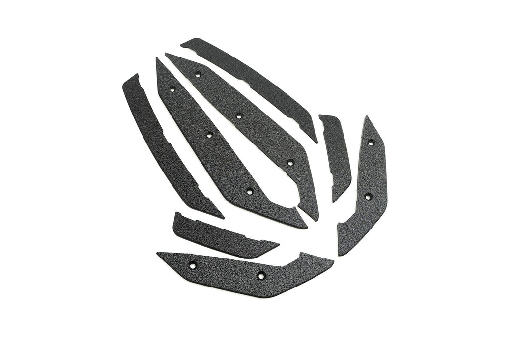 ZD8 BRZ STI Front Bumper Canards-Flow Designs