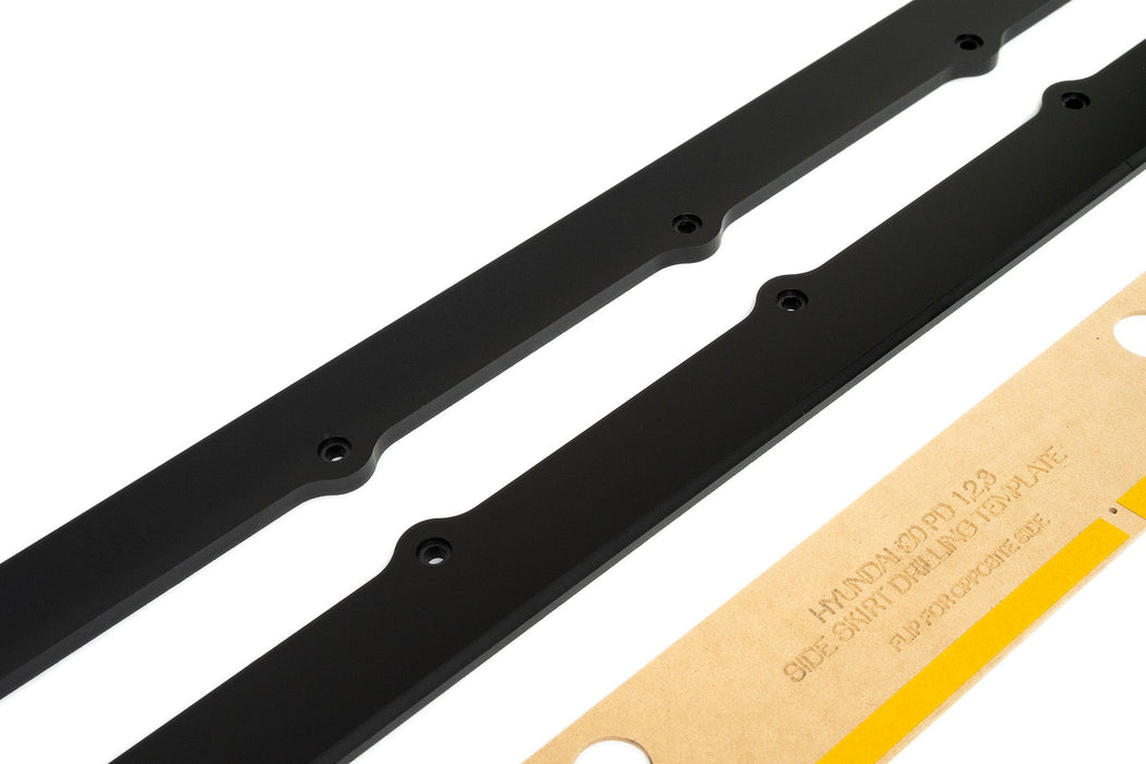 i30 Hatch PD1, PD2 2018-2020 Side Skirt Splitters (Pair)-Flow Designs