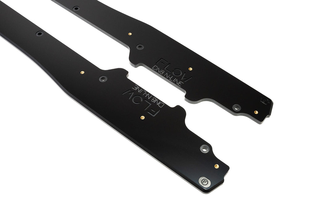 DN8 Sonata N Line 2020+ Side Skirt Splitters (Pair)-Flow Designs