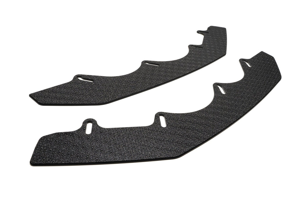 MK8 Golf R Front Lip Splitter Extensions (Pair)-Flow Designs