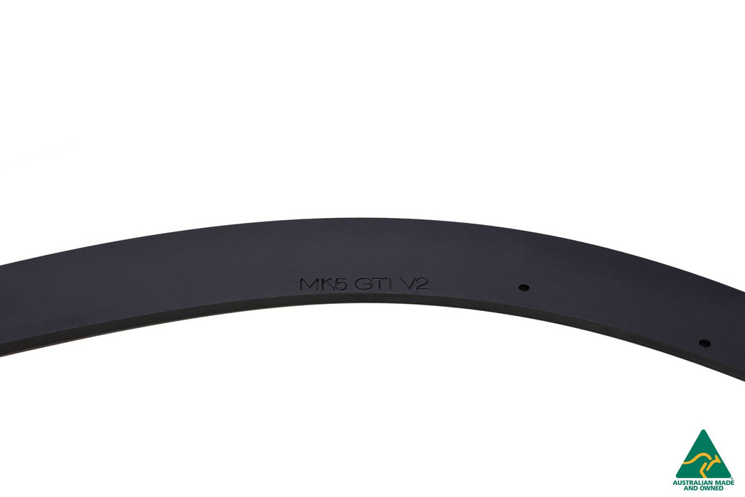 MK5 Golf GTI Front Lip Splitter(Clearance-old design-no finish selection)-Flow Designs