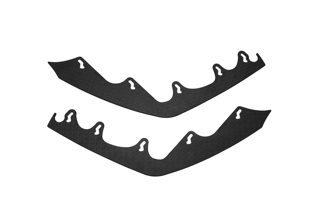 Honda Accord Euro CL7/CL9 Front Splitter Extensions-Flow Designs