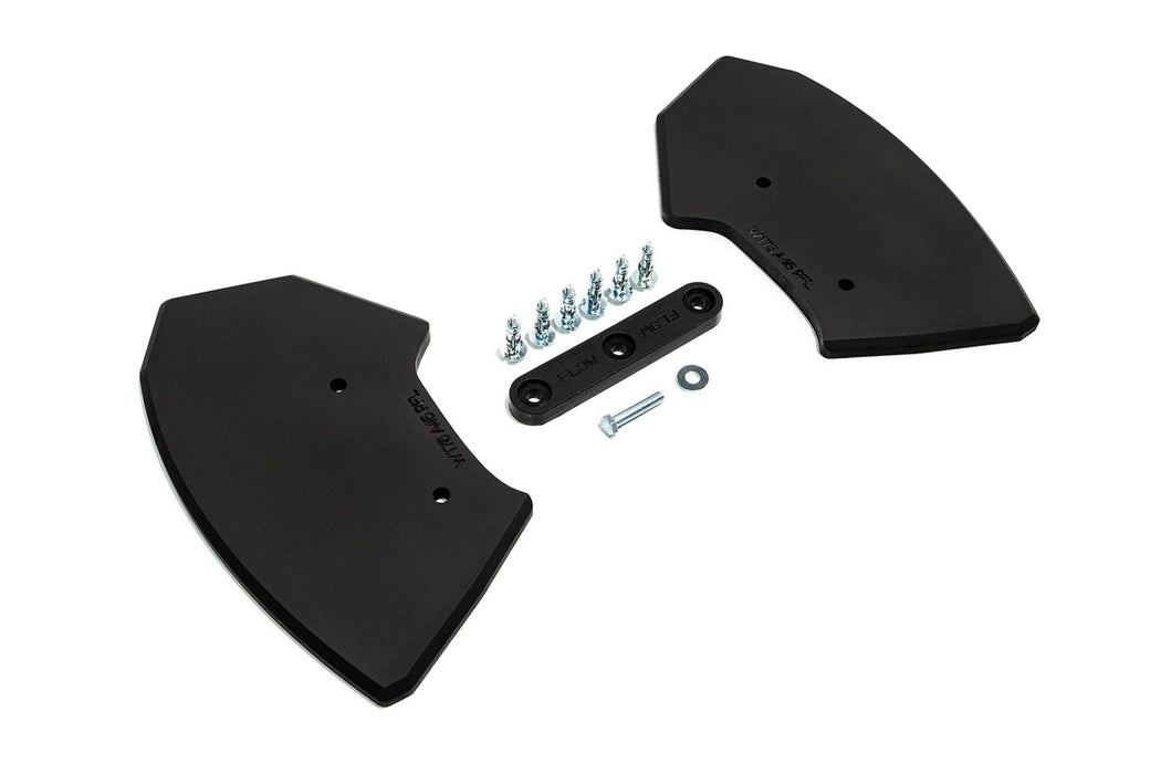 A45 AMG W176 (PFL) Rear Spats (Pair)-Flow Designs