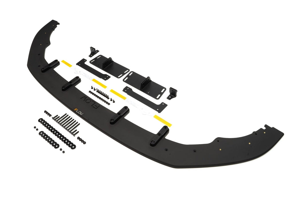 MK7 Golf R Wagon Chassis Mounted Front Lip Splitter V3-Flow Designs