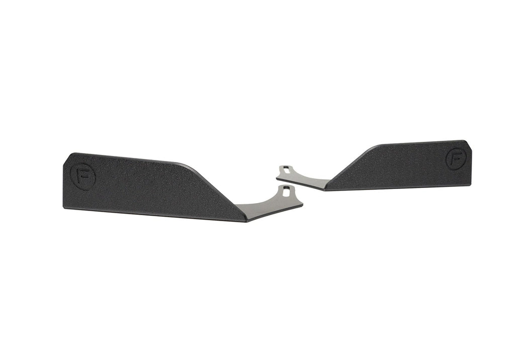 VB WRX Front Lip Splitter Winglets (Pair)-Flow Designs