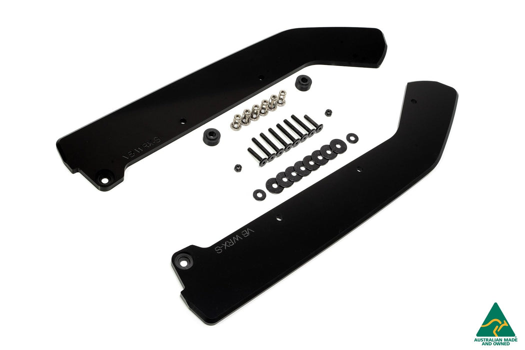 VB WRX Rear Spats (GLOSS; Pair)-Flow Designs