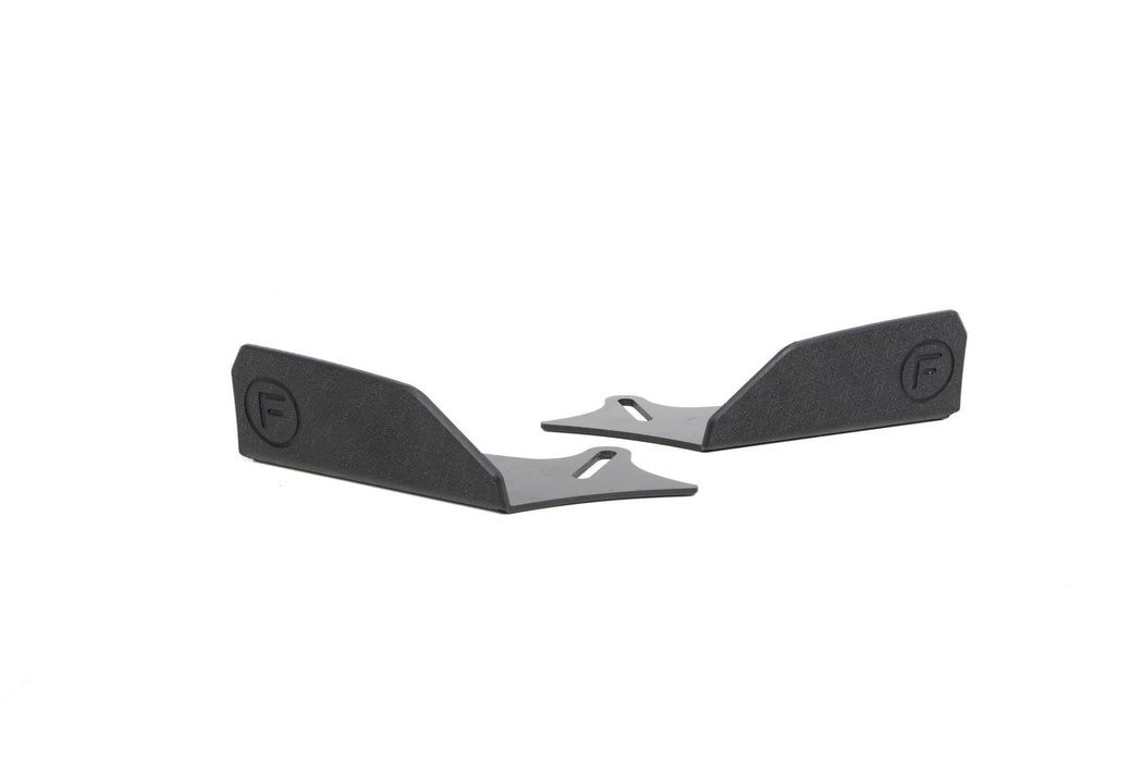 AW Polo GTI Front Lip Splitter Winglets (Pair)-Flow Designs