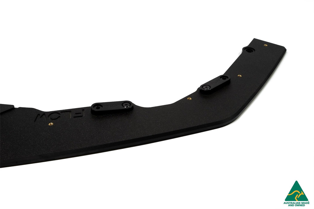 VB WRX Front Lip Splitter (TEXTURED)-Flow Designs