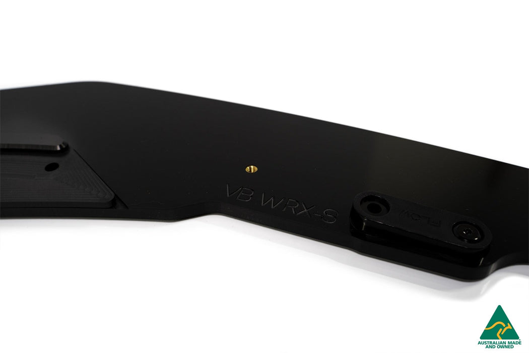 VB WRX Front Lip Splitter (GLOSS)-Flow Designs