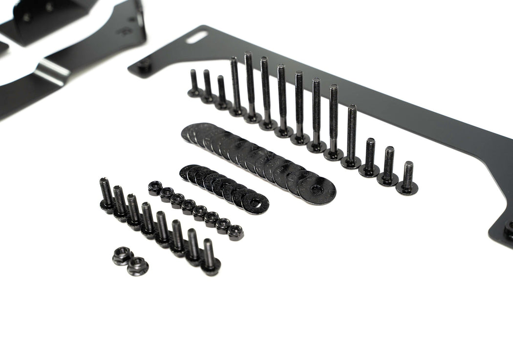 MK8 Golf R Chassis Mounted Front Lip Splitter-Flow Designs