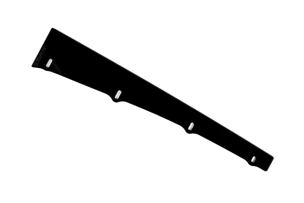 VB WRX Front Air Deflector-Flow Designs
