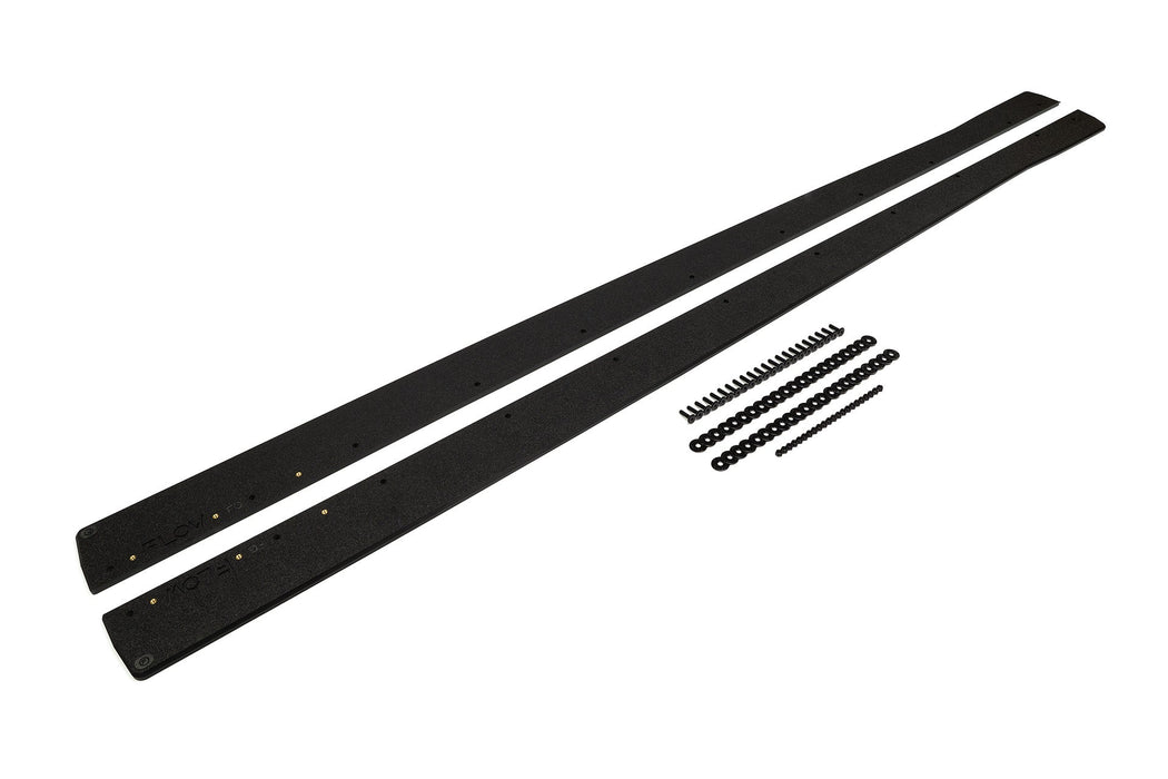 Falcon FGX Side Skirt Splitters (TEXTURED: Pair)-Flow Designs