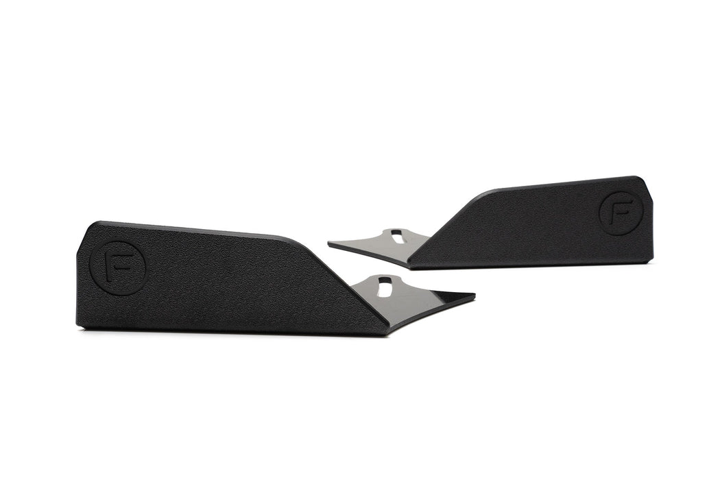 Falcon FGX Front Lip Splitter Winglets (Pair)-Flow Designs