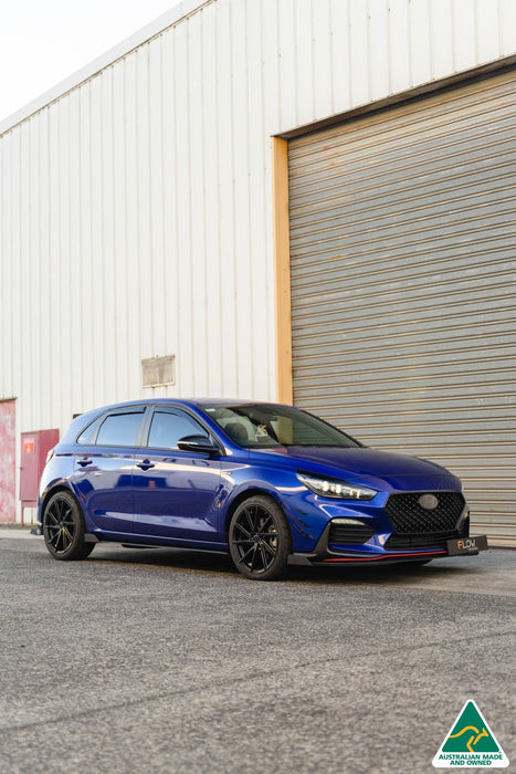 i30 N Line Hatch PD (2018-Current) Side Skirt Splitters (Pair)-Flow Designs