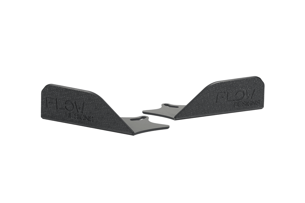 i30 SR Hatch (2017-2018) Front Lip Splitter Winglets (Pair)-Flow Designs