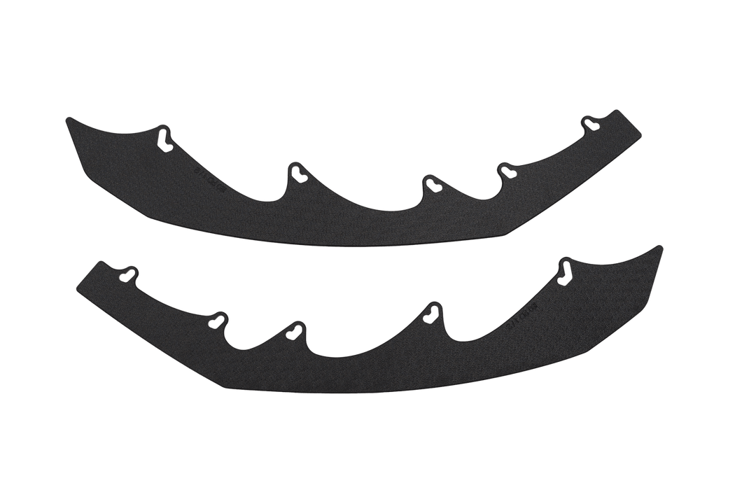 i30 Hatch PD1, PD2 2018-2020 Front Lip Splitter Extensions (Pair)-Flow Designs