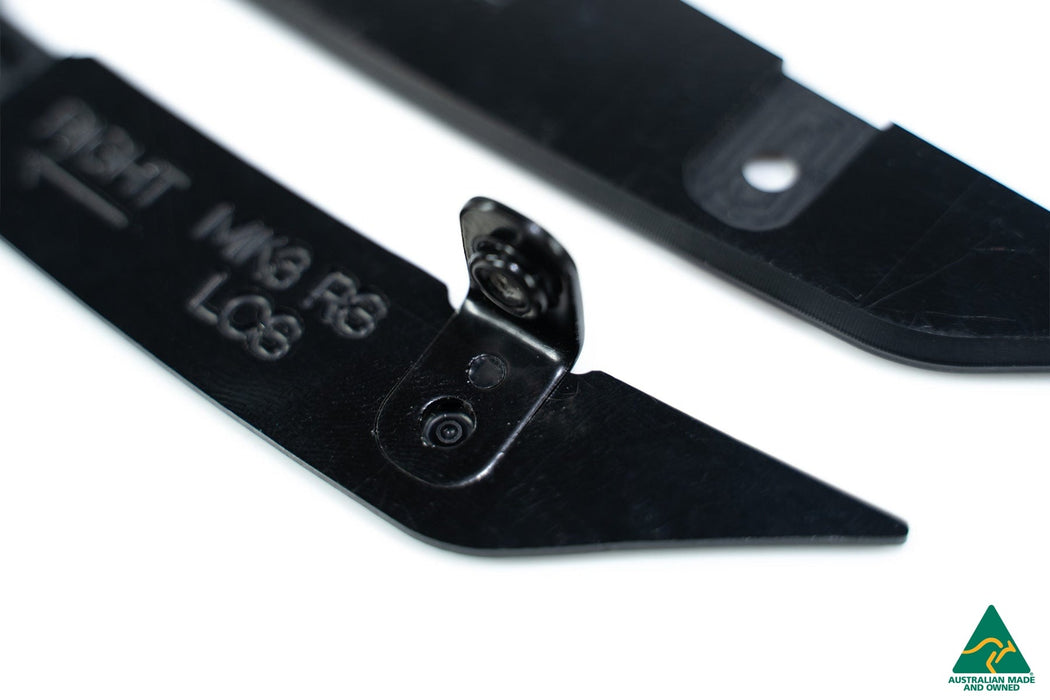 MK3 Focus RS Front Bumper Canards-Flow Designs
