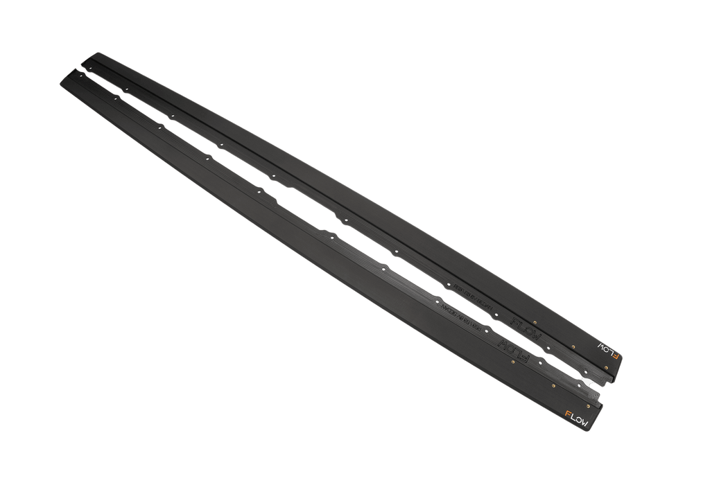 S3 8V Sedan Facelift Side Skirt Splitters (Pair)-Flow Designs