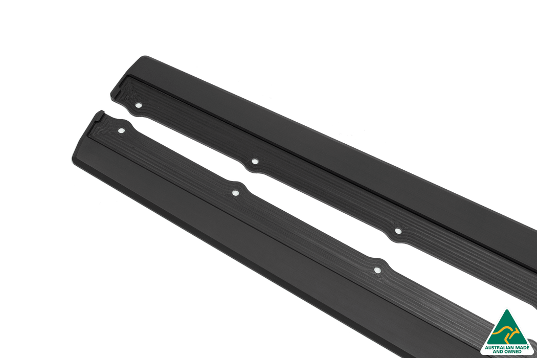 S3 8V Sedan Facelift Side Skirt Splitters (Pair)-Flow Designs