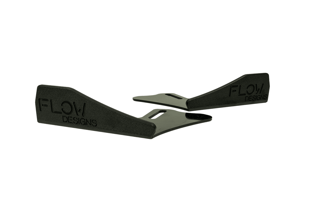 S3 8V Sedan Facelift  Front Lip Splitter Winglets (Pair)-Flow Designs