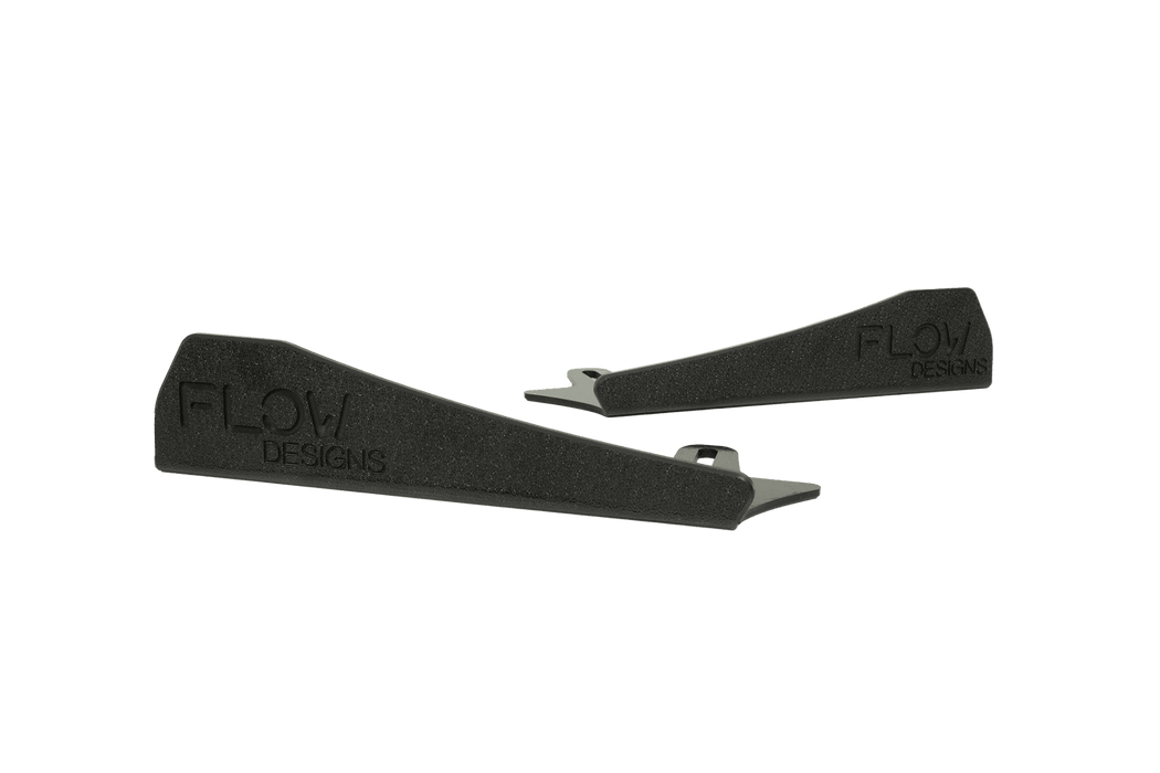 RS3 8V Sedan Facelift Side Skirt Splitter Winglets (Pair)-Flow Designs