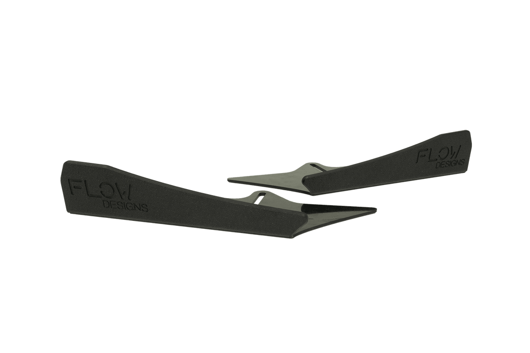 S3 8V Sedan Facelift Rear Spat Winglets (Pair)-Flow Designs