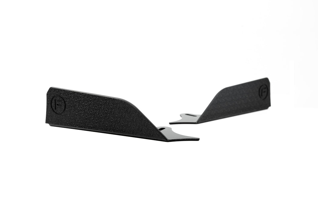 VA WRX & STI Side Skirt Splitter Winglets (Pair)-Flow Designs