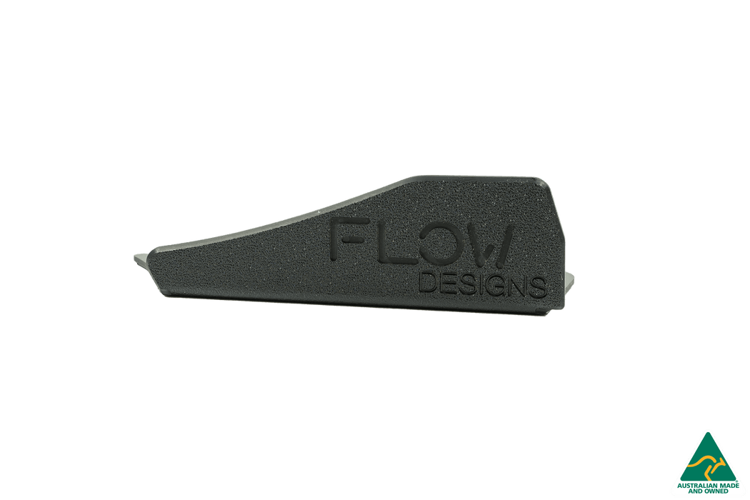 RS3 8V Sedan Facelift Front Lip Splitter Winglets (Pair)-Flow Designs