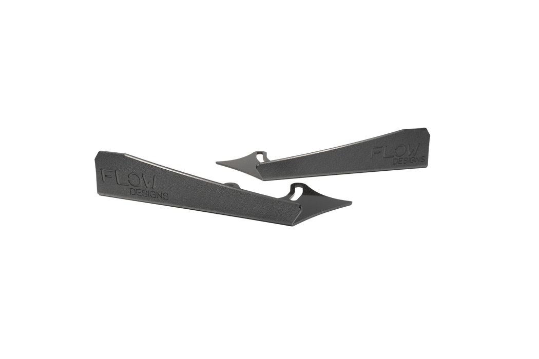 Impreza WRX/RS G3 Sedan PFL Front Lip Splitter Winglets (Pair)-Flow Designs