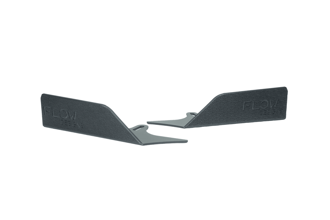 FK4/FK7 Civic RS Hatch FL Rear Spat Winglets (Pair)-Flow Designs