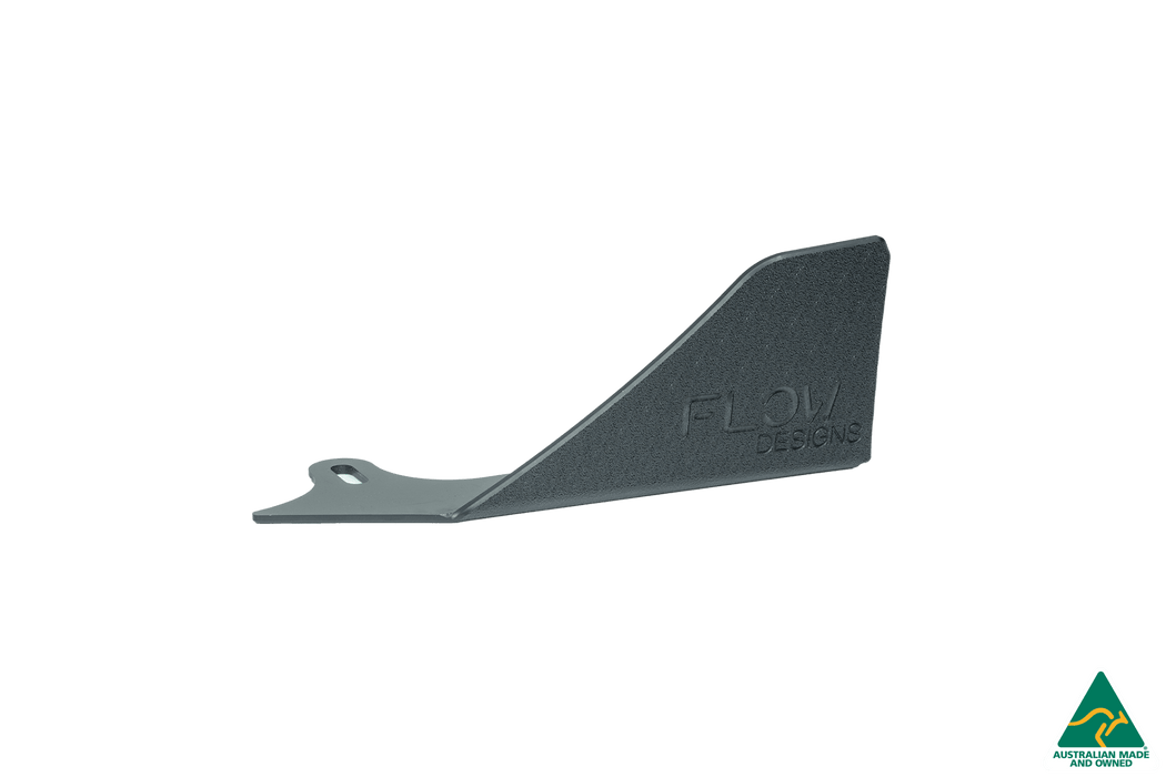 FK4/FK7 Civic RS Hatch FL Side Skirt Splitter Winglets (Pair)-Flow Designs