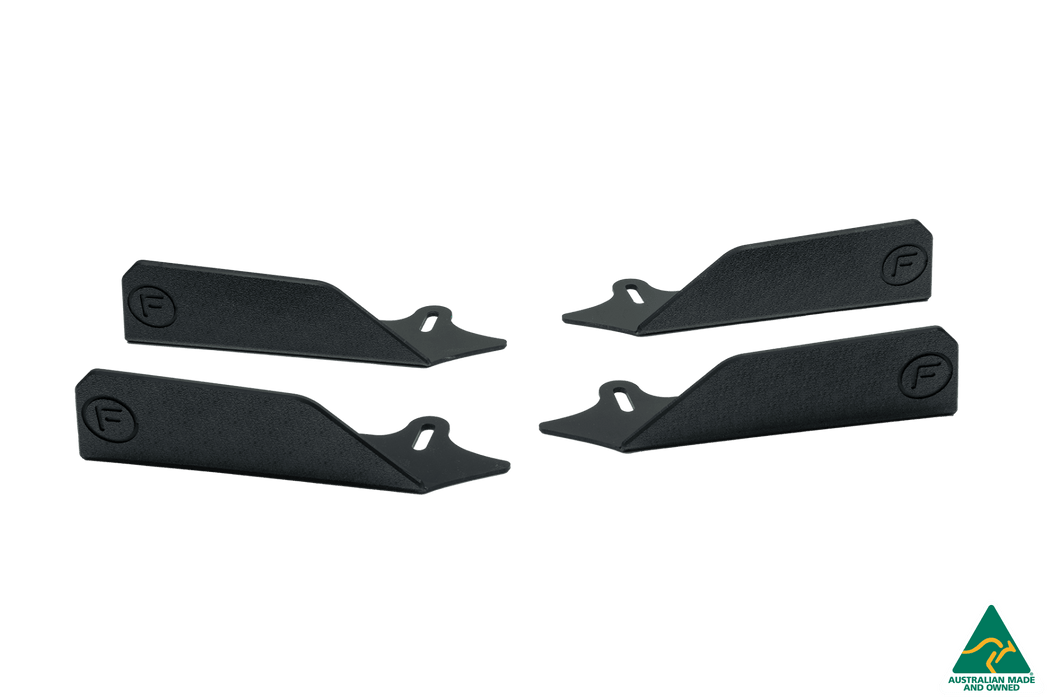Cerato GT PFL Side Skirt Splitter Winglets (Pair)-Flow Designs