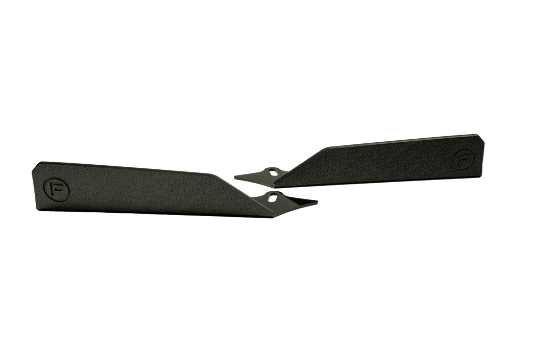 CN7 V2 i30N Sedan FL 2024 Rear Spat Winglets (Pair)-Flow Designs