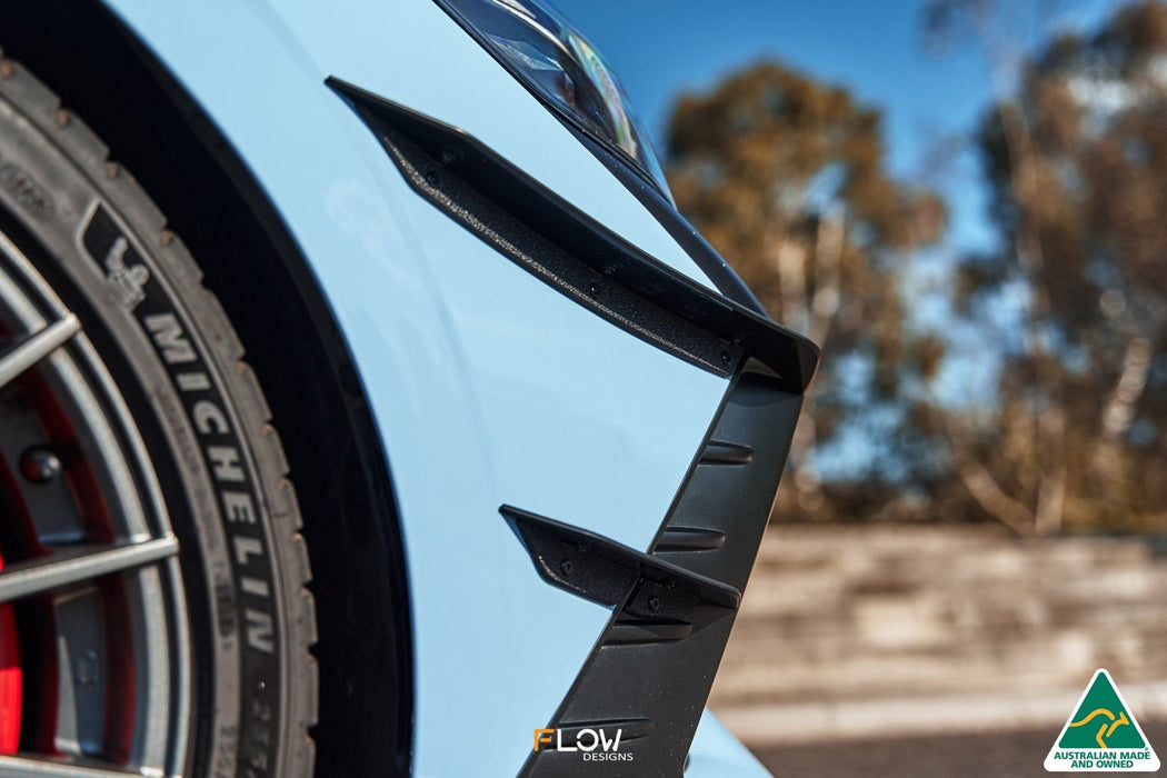 CN7 i30 N Sedan 2021-2023 Front Bumper Canards-Flow Designs