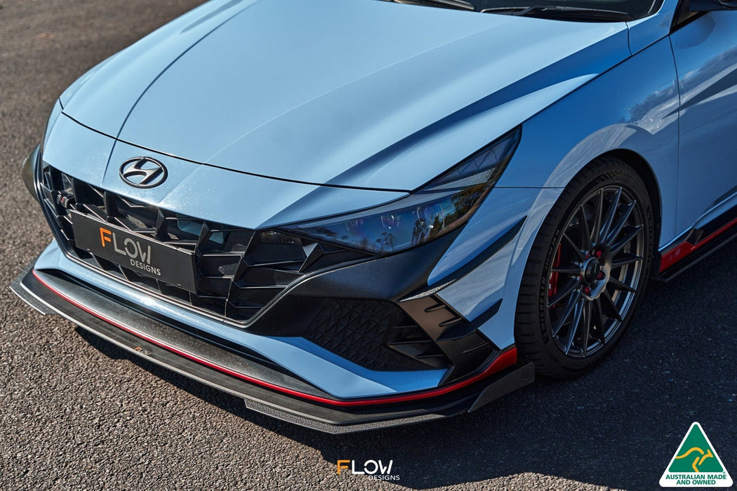 CN7 i30 N Sedan 2021-2023 Front Bumper Canards-Flow Designs